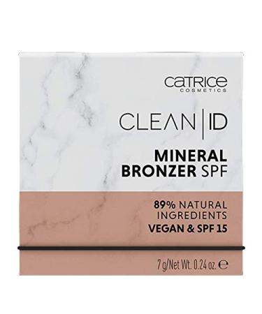 Catrice Clean ID Mineral Bronzer SPF 15 - Medium/Dark | Buy Internationally - Best Sunscreen Bronzer - Buy Online on GoSupps.com