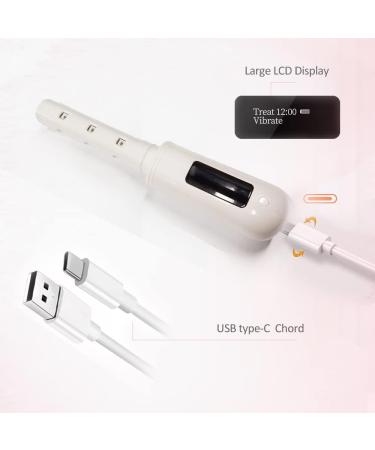 Hormone-Free Feminine Care Wand for Menopause Support, Vaginitis, and Vaginal Rejuvenation with Red & Blue Light Therapy - Buy Online on GoSupps.com
