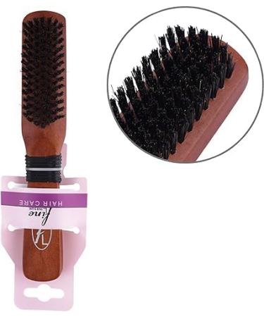 Long + Wide Paddle Bristle Brush Set - Boar and Nylon Bristle Hair Brushes for Afro Curly Hair - Soft Bristle Brush for Women and Men - Buy Online on GoSupps.com