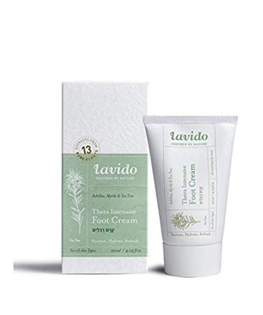Lavido - Natural Thera Intensive Foot Cream | Treat  Deodorize + Condition Dry  Cracked Skin (4 oz | 120 ml)