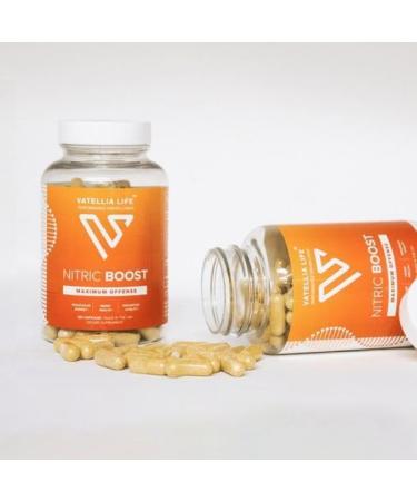 Nitric Boost - Best Nitric Oxide Supplement for Men | High Absorption | 100% Natural | Enhance Blood Flow | 2 Month Supply - Buy Online on GoSupps.com