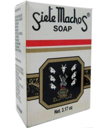 Siete Machos Soap 3.17 oz. (90g)