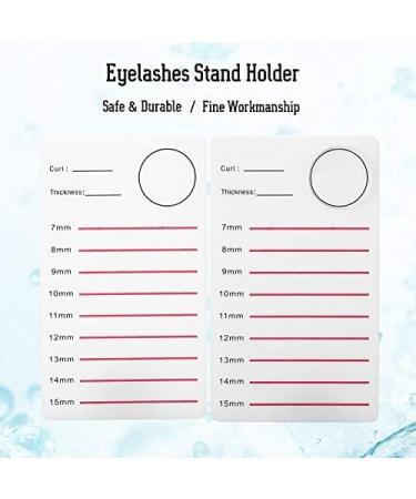 Silicone Eyelash Palette - Eyelash Extension Stand Tray Holder & False Lashes Organizer - Buy Online on GoSupps.com