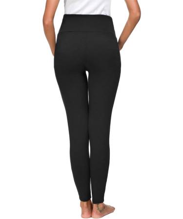 Love2Mi Maternity Tights Leggings - Comfy Stretch Pregnancy Pants - Black - Buy Online on GoSupps.com