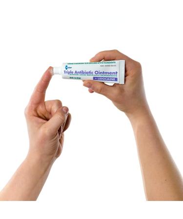 Globe (4-Pack) Lidocaine First Aid Antibiotic Ointment 1 Oz - Maximum Strength Pain Relief & Infection Protection - Numbs Skin Fast with Lidocaine - Emergency Use & Infection Protection - Buy Online on GoSupps.com