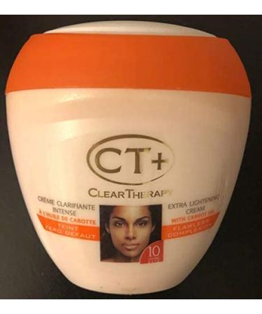 Clear Therapy Extra Lightening Cream with Carrot Oil 400ml - Brighten and Even Skin Tone - Buy Online on GoSupps.com