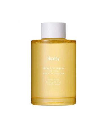 Huxley Secret of Sahara Body Oil Moroccan Gardener 3.38 fl. oz | Korean Ultra Hydrating Body Oil | Deep Hydration with Vitamins A B2 E and K (New Package)