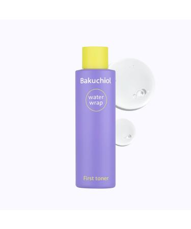 CHARMZONE Bakuchiol WaterWrap First Toner 99% Pure Bakuchiol Alternative to Retinol Triple Collagen Intense Firming & Revitalizing Pore Reducing Korean Skincare 7.1 fl.Oz./210ml
