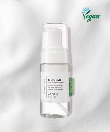 Buy Green Salvia Gentle Feminine Wash - Vegan pH-Balanced Daily Care for Intimate Area - Moisturizing & Fragrance-Free - Buy Online on GoSupps.com