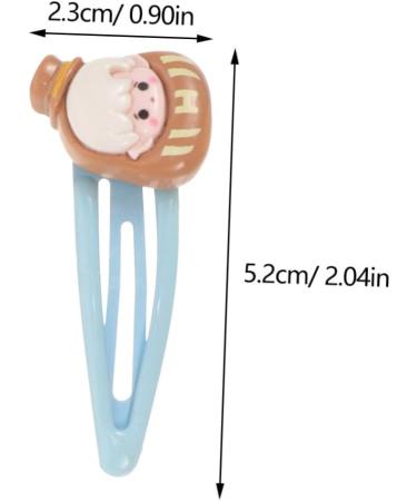 Beaupretty Makeup hairpin Ice Cream Cake Hair No Candy Barrettes hair pin flower hair accessories Hair Hair Barrettes cute Hair s flower hair s Cartoon girl resin makeup Accessories - Buy Online on GoSupps.com