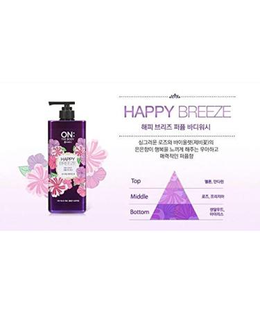 Body Perfume Happy Breeze Body Wash 500g - Refreshing Shower Gel for All-Day Freshness - Buy Online on GoSupps.com