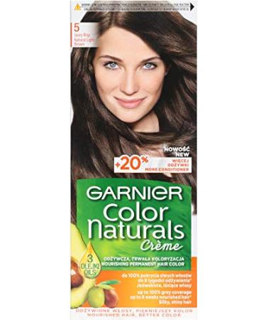 GARNIER - COLOR NATURALS Creme - Permanent hair color - 5 Light Brown