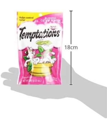 Whiskas Temptations Blissful Catnip Treats 3 oz - Delicious Cat Treats - Buy Online on GoSupps.com