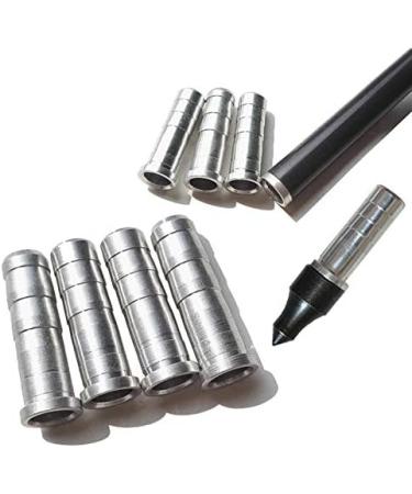 12 Pack Aluminum Arrow Inserts for 6.0mm/6.2mm/7.6mm Carbon Arrows - Bow Tips & Field Points - Buy Online on GoSupps.com