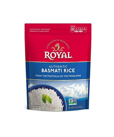 Royal White Basmati Rice, 4 Pounds (2 x 2 Pound Bag) (Pack of 2) 2 Pound (Pack of 2)