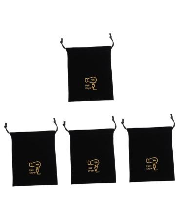 Healeved 4pcs Hair Dryer Storage Bag Makeup Organizer Bag Travel Dustproof Storage Bags Curls Tool Shopping