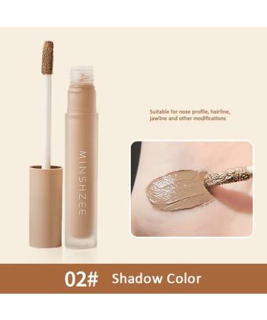 The Natural Matte Liquid Contour Stick is a liquid contour makeup that is easy to apply waterproof and perfect for contouring the face Shadow color 02 Shadow color 1 piece 1er Pack - Buy Online on GoSupps.com