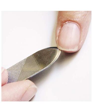 SEKI EDGE SS-402 Nail File with Pusher - 1 Count Pack | High-Quality Stainless Steel - Buy Online on GoSupps.com