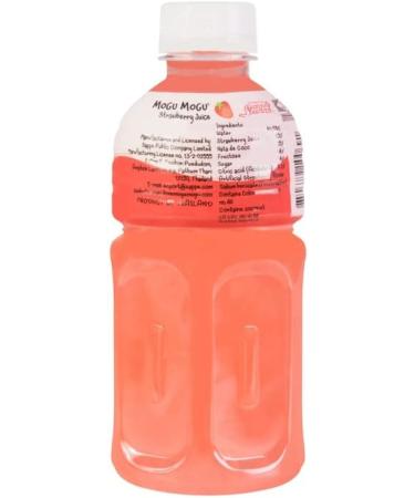  Mogu Mogu Nourriture Mogu Strawberry Gusto Drink with Coconut Water 320 ml - Buy Online on GoSupps.com
