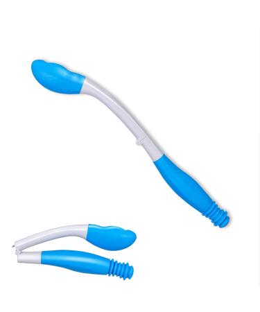 Foldable Long Reach Comfort Wiper for Toilet Paper Tissue Grip Self Wipe Assist Toilet Aid Wand - Ideal Daily Living Bathroom Aid for Limited Mobility