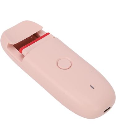 Qukaim Mini Eyelash Curler Electric Heated Eyelash Curler USB Rechargeable Mini Pink Constant Temperature Lasting Styling - Buy Online on GoSupps.com