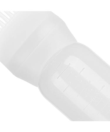 Dioche Root Comb Applicator Bottle - Hair Dyeing Tool with Graduated Scale | 3 Colors - Shampoo & Scalp Treatment Essential (White - Buy Online on GoSupps.com