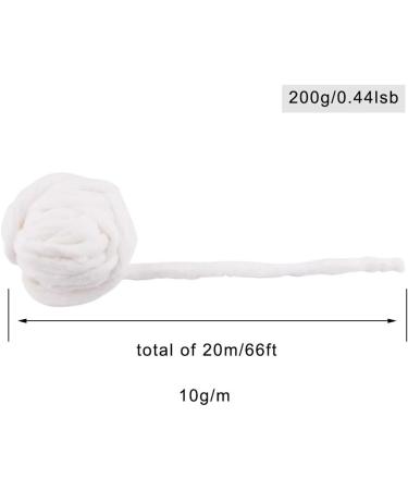 200g 100% Cotton Beauty Coil - 65ft/20m for Manicures & Salon - Buy Online on GoSupps.com