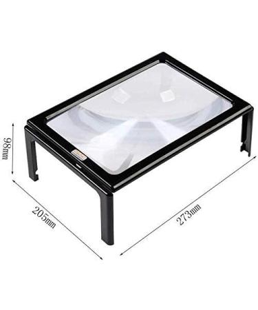 Magnifiers for Craft Work Reading Magnifier Magnifying Glass Folding Magnifying Glass Desktop Display 3X Rectangular Large Lens Clear Fresnel Thread Lens Vision - Buy Online on GoSupps.com