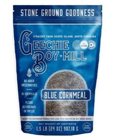 Geechie Boy Mill Heirloom Sea Island Blue Cornmeal 1.5 lbs
