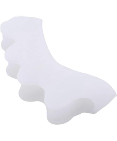 DAIHUI Five Finger Splitter - Thumb Toe Separators for Valgus Correction & Pressure Relief (White) | International Shipping Available - Buy Online on GoSupps.com