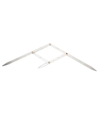 Stainless Steel Eyebrow Measurement Ruler | Flexible Reusable Microblading Template for Perfect DIY Eyebrow Positioning - Buy Online on GoSupps.com