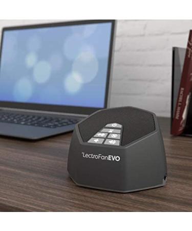 LectroFan EVO White Noise Sleep Sound Machine with 22 Fan and Ocean Sounds - Charcoal - Buy Online on GoSupps.com