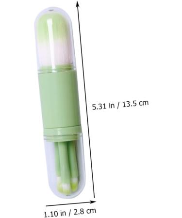 Beavorty 4 Sets telescopic makeup brush face powder brush retractable powder brush retractable blusher brush travel powder brush Dual Headed Cosmetics Brush plastic double brush Miss 4 in 1 - Buy Online on GoSupps.com