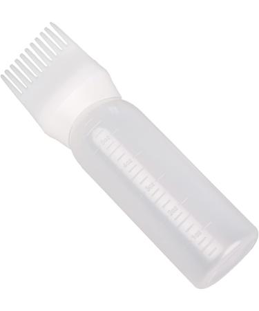 XNHIU 3 Pack Hair Dye Brush Bottle Root Comb Applicator Bottle Comb Hair Dye Bottle with Graduated Scale (3 Colors) Pink White Purple - Buy Online on GoSupps.com