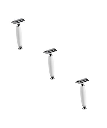 Beavorty 3pcs Razor Double Edged Double Blade Manual