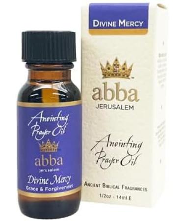 ABBA Oil Divine Mercy 2oz Bottle ANOINTING Prayer Oil in Gift Box - ABBA Jerusalem (Blend of Sweet Olive Flowers Orange Citrus & Biblical Herbs and Spices) - Buy Online on GoSupps.com