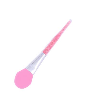 Housoutil 1pc Facial Brush Brush Facial Brush Silicone Makeup Brush Pink Applicator Cosmetic