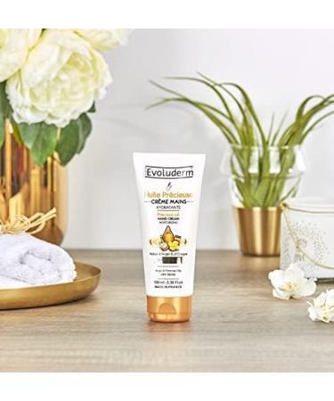 EVOLUDERM Moisturizing Hand Cream Precious Oil 100 ml 96% Natural Origin Vegan Made in France Pack of 3 x 100 ml - Buy Online on GoSupps.com