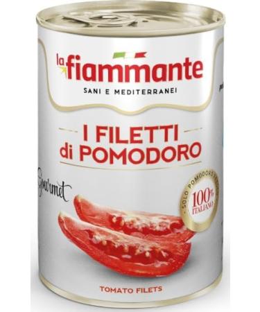  Italian Gourmet E.R. La Fiammante I Filletti di Pomodoro Lot de 6 filets de tomates 400 g + Italian Gourmet Polpa 400 g - Buy Online on GoSupps.com