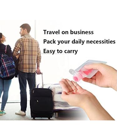 RIIEYOCA 12 Piece Portable Travel Liquid Clear Plastic Packaging Bag Combo with Funnel, Dropper, and Brush - Ideal for Shampoo, Shower Gel, Hand Sanitizer, and Daily Necessities - Buy Online on GoSupps.com