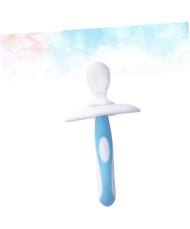 Collbath Silicone Baby & Toddler Toothbrush with Lid - Safe Soft Bristle Childrens Toothbrush for Training & Hygiene - Buy Online on GoSupps.com