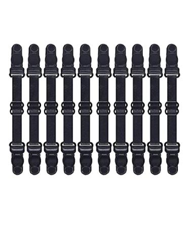 10 PCS Adjustable Extension Bandage Ear Rope Unisex Extension Belt Relieves Ear Pain Prevention Lanyard-China Black