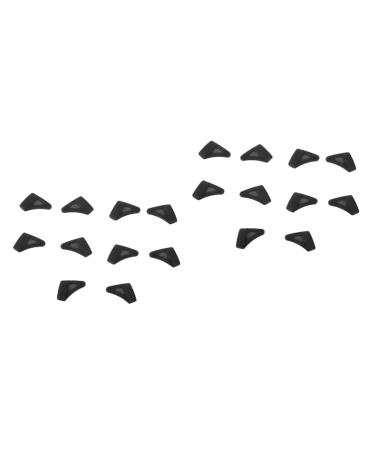 Osaladi 30 pieces of glasses sunglasses Sport Sport Sport Sports Sunglasses Sports glasses Brillion frame glasses ears ear spectrum glasses holder holder slide 1.8x1.3x0.5cmx2pcs blackx2st