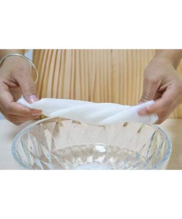 VASANA 1Roll Disposable White Cotton Disposable Cleaning Face Towel Facial Clean Washcloth Facial Soft Pads Wipers Multipurpose Cleaning Cloth Tissue for Skin Care - Buy Online on GoSupps.com
