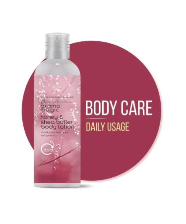 Aroma Magic Honey & Shea Butter Body Lotion with SPF 25 - Nourishing Sun Protection for Smooth Skin | 7.44 Fl Oz | International Shipping Available - Buy Online on GoSupps.com