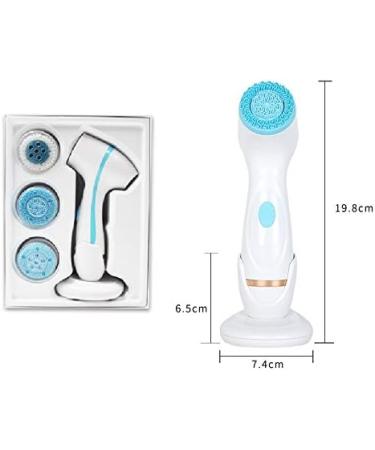 High-End Silicone Facial Cleansing Brush | Exfoliating & Blackhead Cleaning Pores | Electric USB | Pink - Buy Online on GoSupps.com