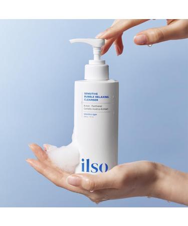 Ilso Sensitive Bubble Relaxing Cleanser - K Beauty Hydrating Skin Care for All Skin Types - 200g | International Shipping Available - Buy Online on GoSupps.com