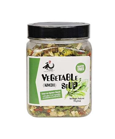 YUHO Dehydrated Dried Kimchi Vegetable Flakes All Natural, Gluten Free & Allergen Free, 6 OZ