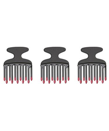 Finger styler - styling comb - afro comb - multipack 3 pieces.