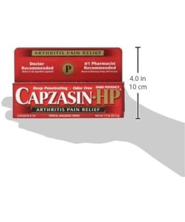 Quick Relief Gel 1.5 oz - No-Mess Sponge Applicator | Capsaicin 0.25% + Menthol 10% for Fast Pain Relief - International Shipping Available - Buy Online on GoSupps.com